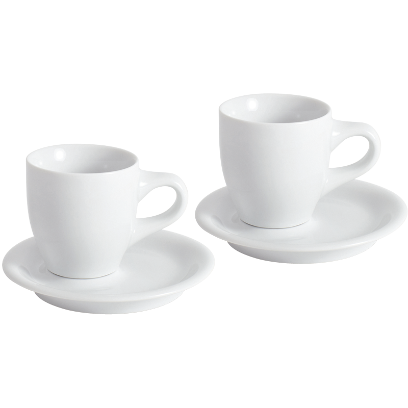 Kahla Кофейная пара для эспрессо 0,05 л набор на 2 персоны Café Sommelier White | https://grandposuda.com.ua