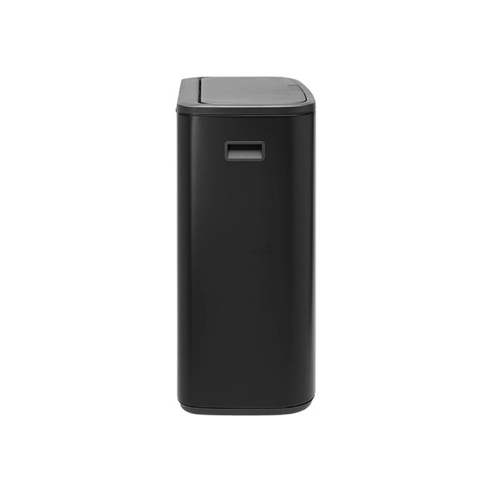 Brabantia Мусорный бак 2х30 л черный матовый Bo Touch Bin | https://grandposuda.com.ua