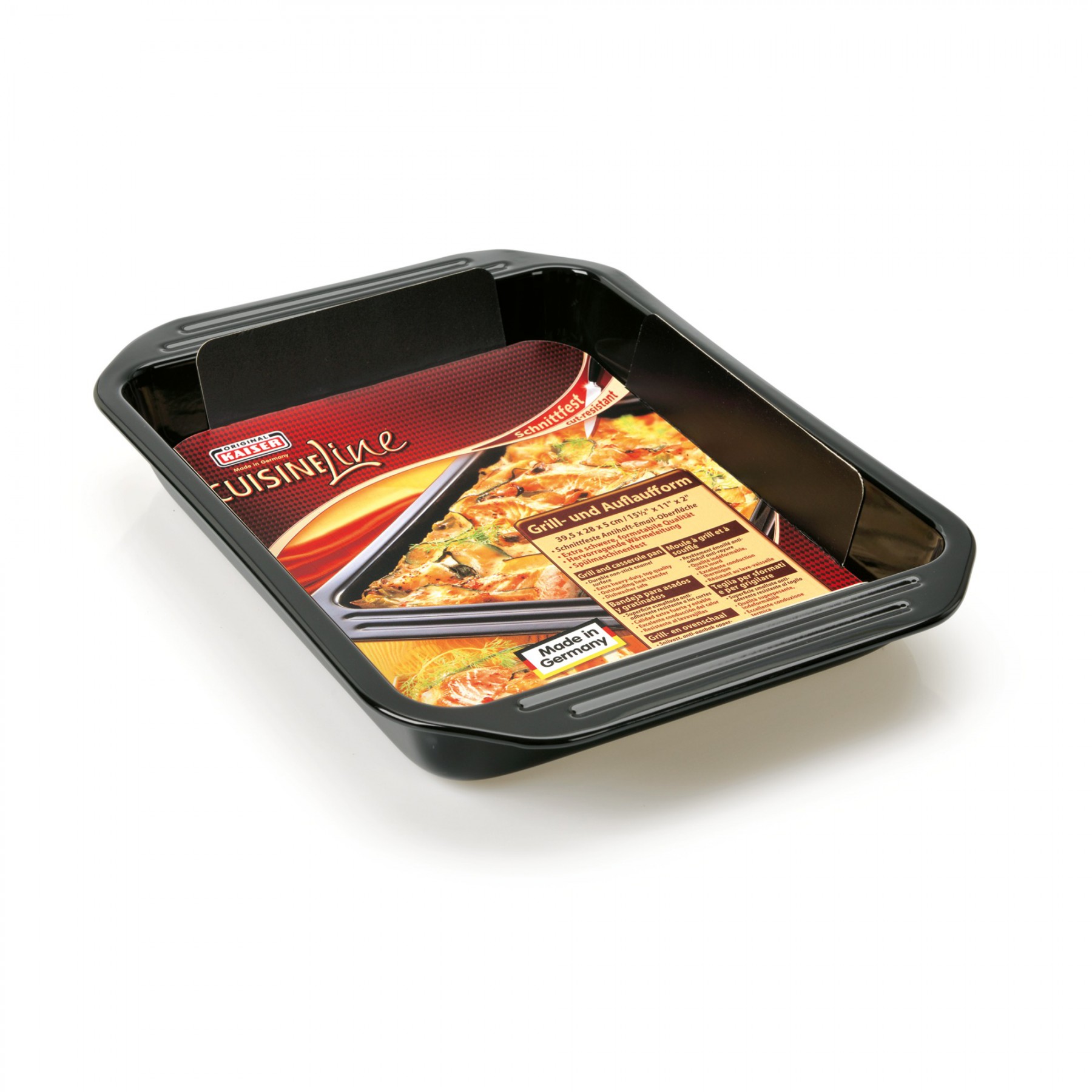 Kaiser Форма для запекания на гриле 39,5 x 28 x 5 см Cuisine Line | https://grandposuda.com.ua