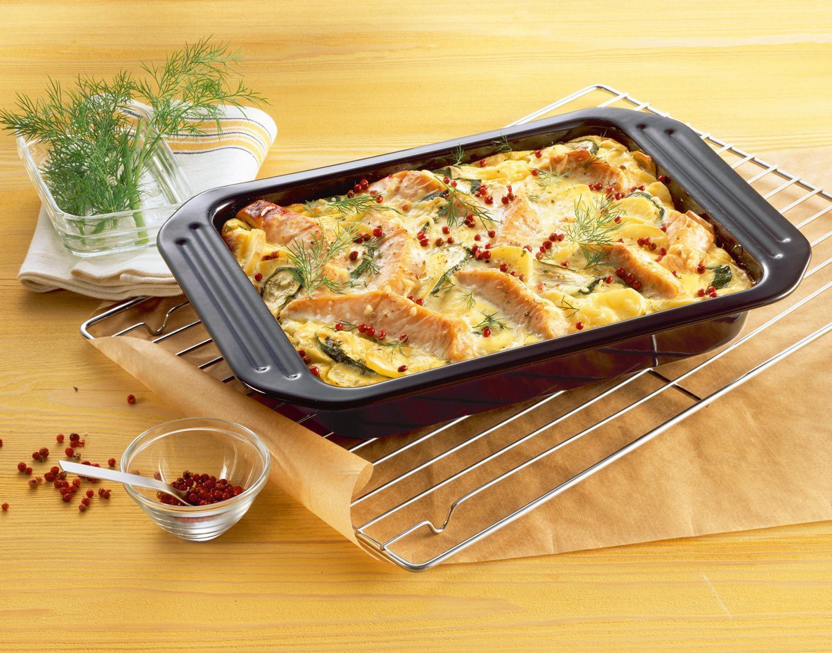Kaiser Форма для запекания на гриле 39,5 x 28 x 5 см Cuisine Line | https://grandposuda.com.ua