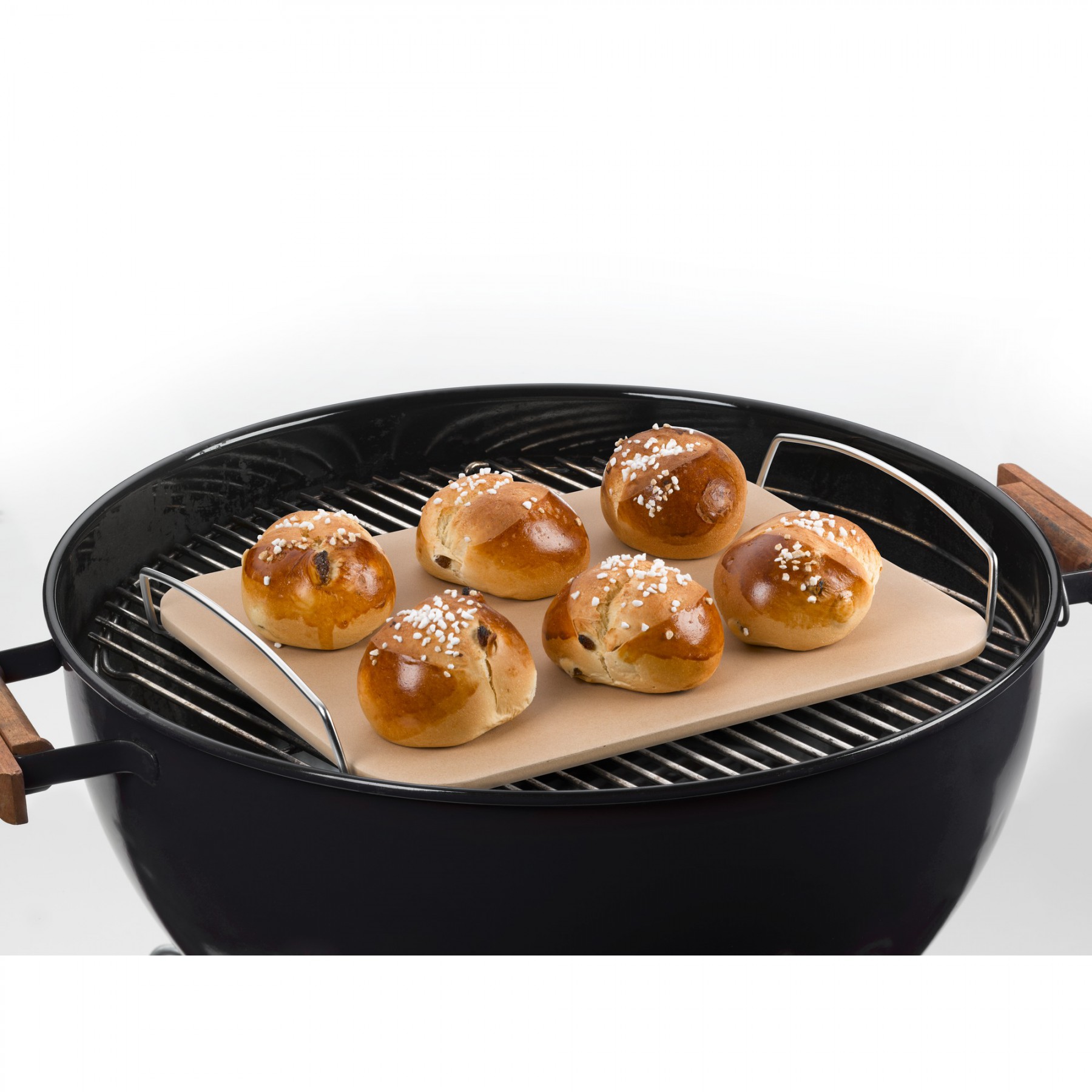 Kaiser Камень для пиццы с ручками прямоугольный 30 x 38 см Inspiration | https://grandposuda.com.ua