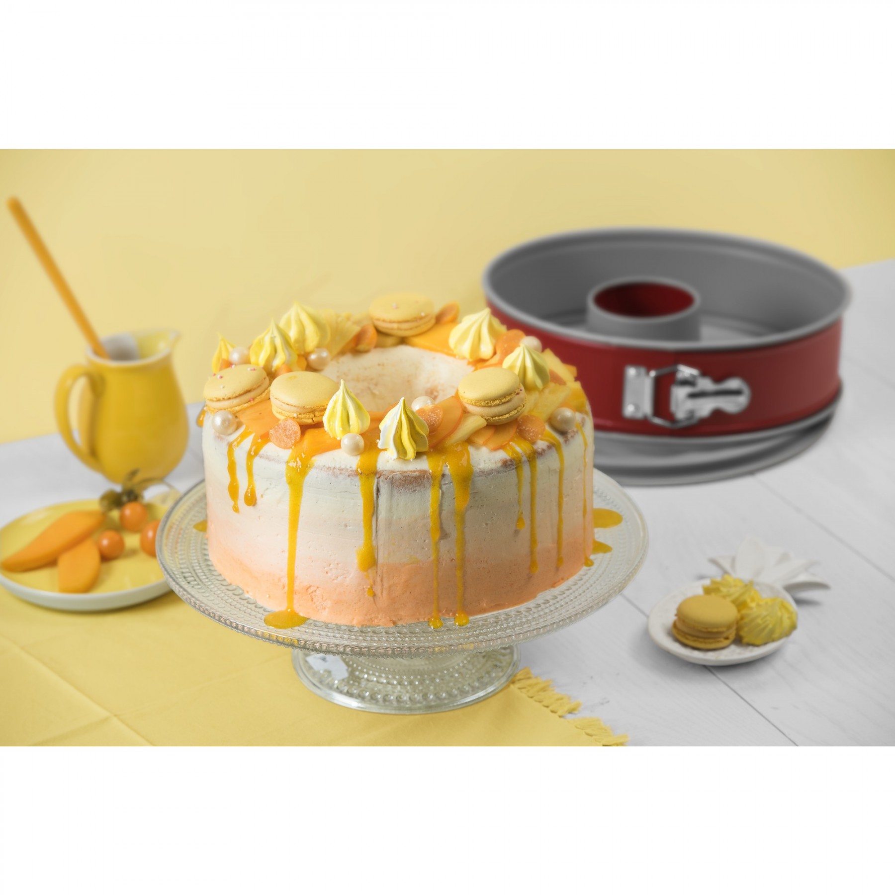 Kaiser Форма для выпечки кексов разъемная круглая с крышкой Ø 26 см Classic Plus | https://grandposuda.com.ua