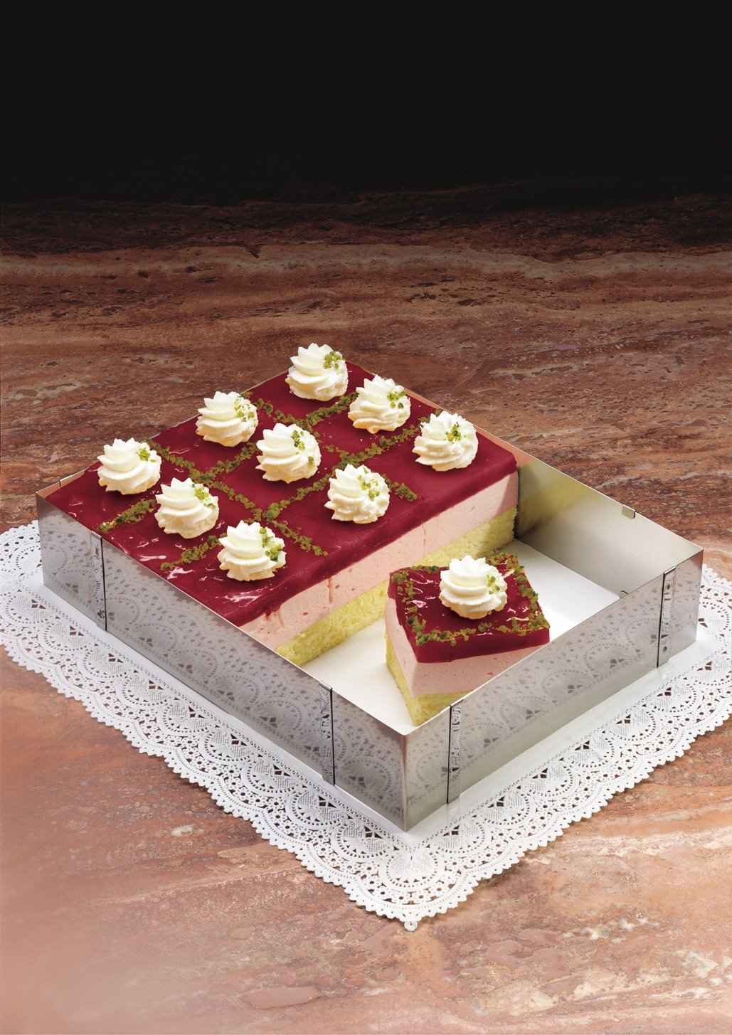 Kaiser Форма для выпечки раздвижная без дна Pâtisserie | https://grandposuda.com.ua