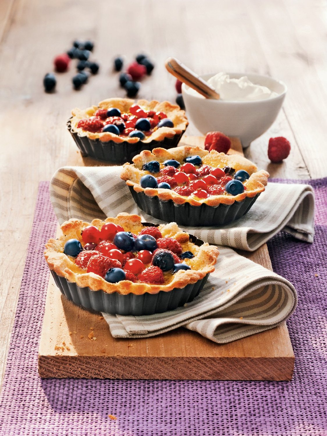 Kaiser Набор форм для выпечки тарталеток 6 шт Pâtisserie | https://grandposuda.com.ua