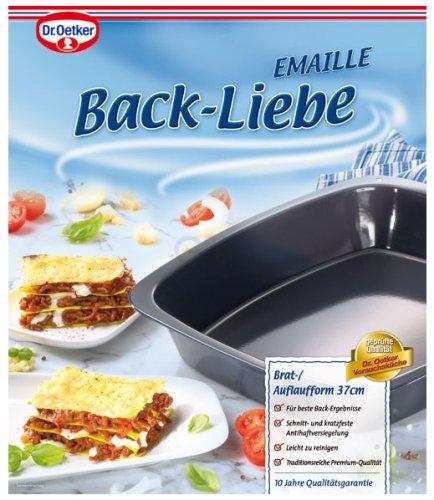 Dr. Oetker Форма для випікання лазаньї 37 х 32 см Back - Liebe | https://grandposuda.com.ua