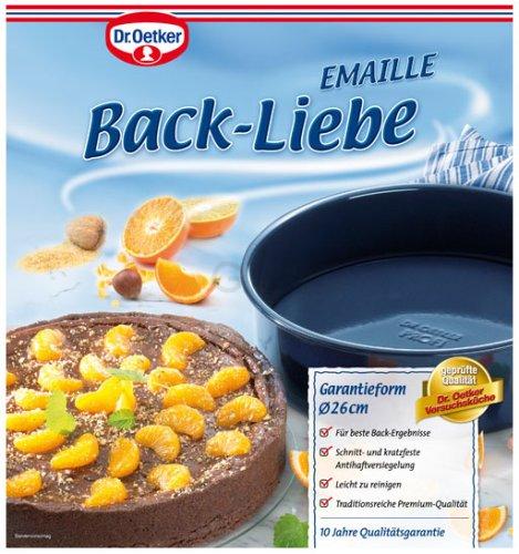 Dr. Oetker Форма для випікання кругла зі знімним дном Ø 26 см Back - Liebe | https://grandposuda.com.ua