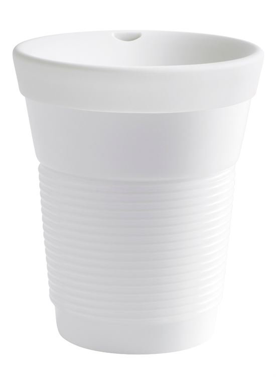 Kahla Чашка 0,35 л, з кришкою біла Сupit To Go Mugs Magic Grip | https://grandposuda.com.ua