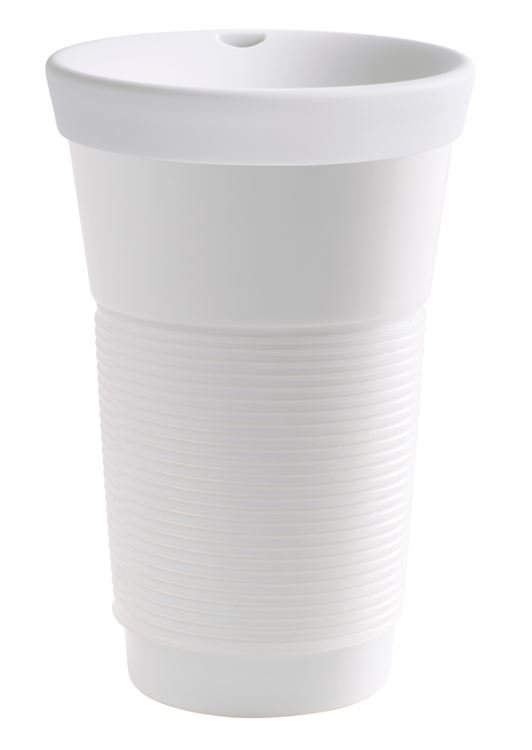 Kahla Чашка 0,47 л, з кришкою біла Сupit To Go Mugs Magic Grip | https://grandposuda.com.ua