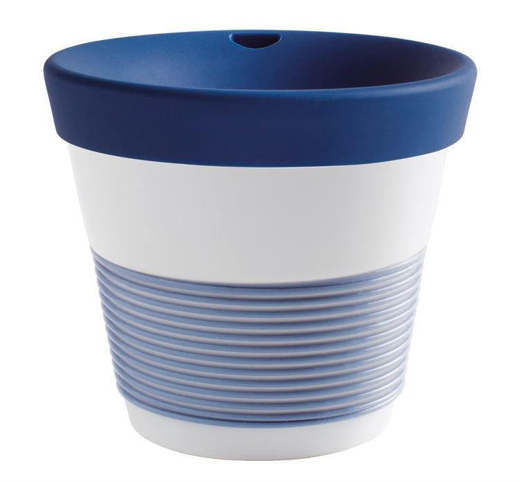 Kahla Чашка 0,23 л, з кришкою темно-синя Сupit To Go Mugs Magic Grip | https://grandposuda.com.ua
