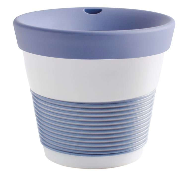 Kahla Чашка 0,23 л, з кришкою блакитна Сupit To Go Mugs Magic Grip | https://grandposuda.com.ua