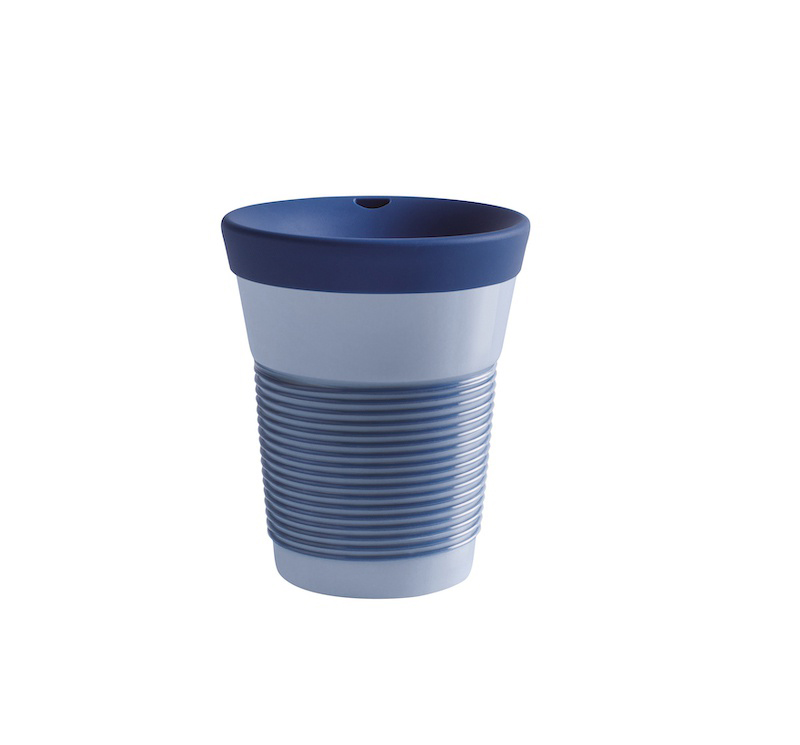 Kahla Чашка 0,35 л, з кришкою глибока морська синій Сupit To Go Mugs Magic Grip | https://grandposuda.com.ua