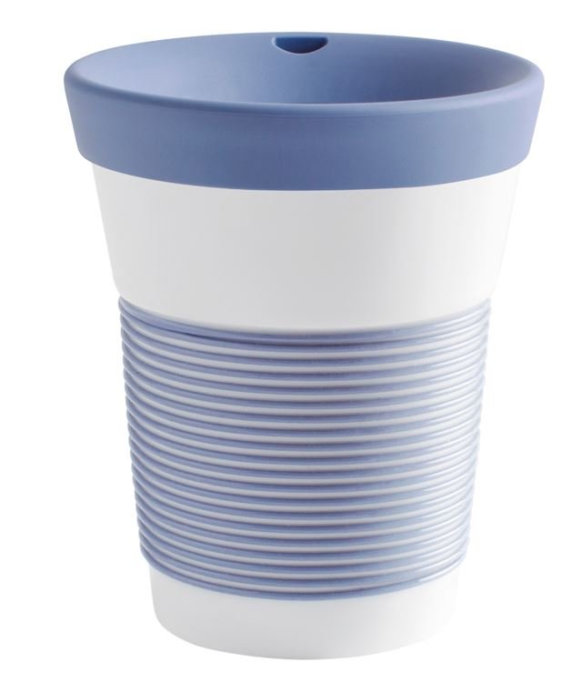 Kahla Чашка 0,35 л, з кришкою блакитна Сupit To Go Mugs Magic Grip | https://grandposuda.com.ua