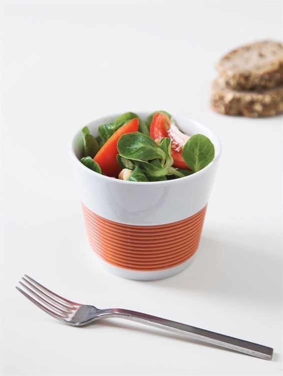 Kahla Чашка 0,35 л, з кришкою кораловий захід Сupit To Go Mugs Magic Grip | https://grandposuda.com.ua