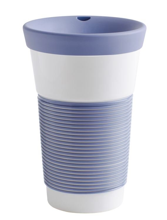 Kahla Чашка 0,47 л, з кришкою блакитна Сupit To Go Mugs Magic Grip | https://grandposuda.com.ua