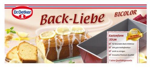 Dr. Oetker Форма для випікання пирога / хліба червона Ø 30 см Back-Liebe Bicolor | https://grandposuda.com.ua