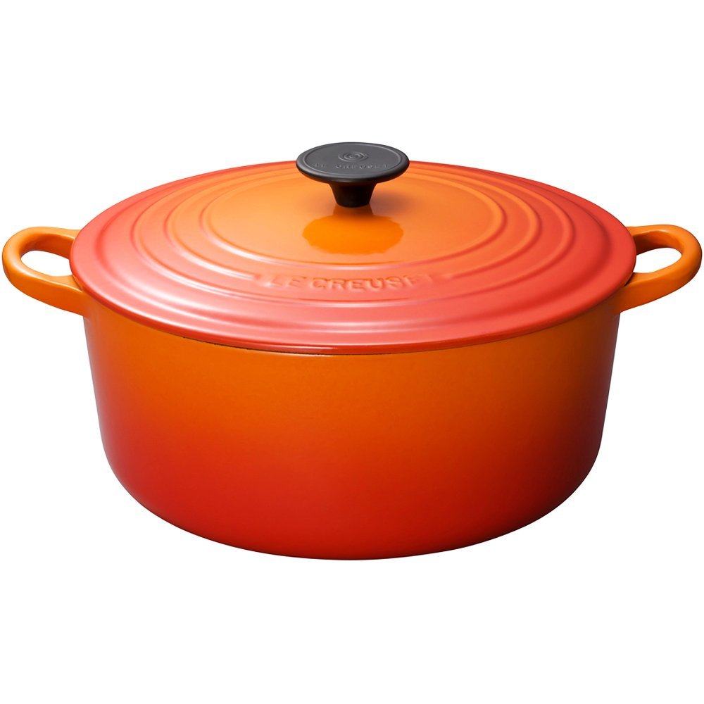Le Creuset Каструля / жаровня 20 см, помаранчевий | https://grandposuda.com.ua