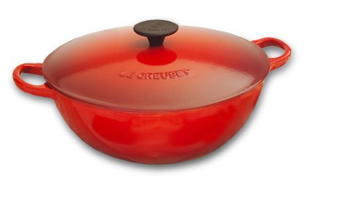 Le Creuset Казан / каструля сімейна 26 см, бордовий | https://grandposuda.com.ua