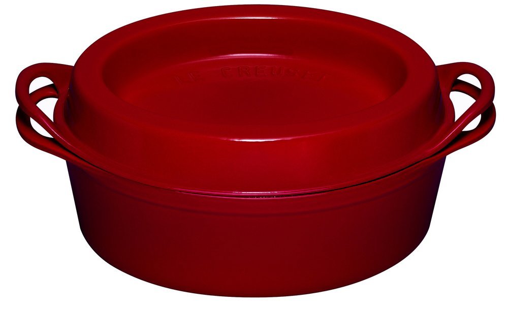 Le Creuset Каструля для запікання, вишневий | https://grandposuda.com.ua