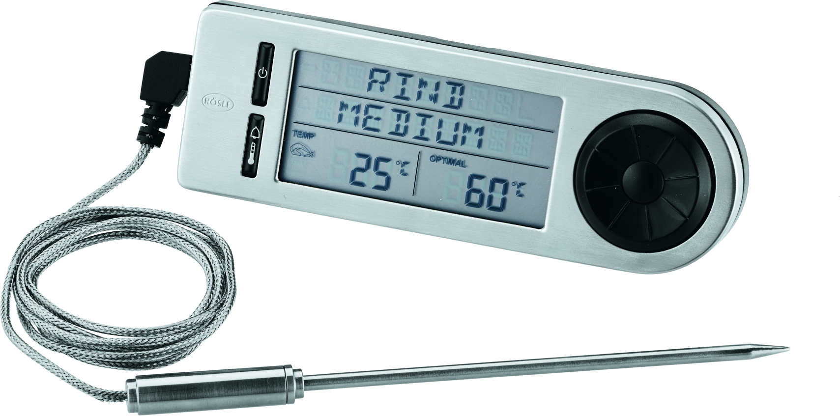 Rosle Термометр для гриля цифровой 14,5х5х2 см | https://grandposuda.com.ua