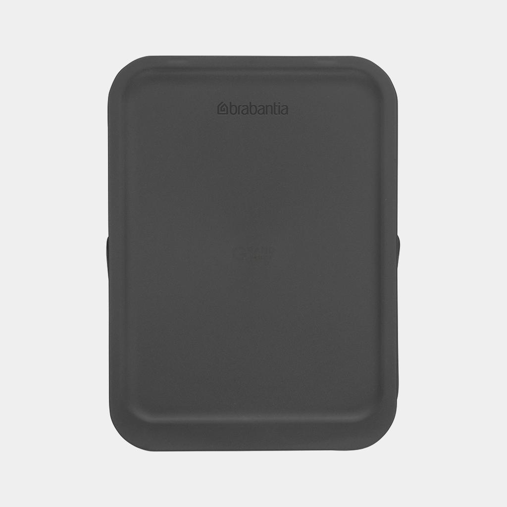 Brabantia Мусорное ведро 40 л серое Sort&Go | https://grandposuda.com.ua