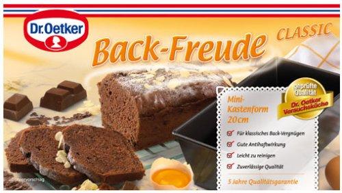 Dr. Oetker Форма для выпечки пирога/хлеба 20 х 11 см Back Freude Mini | https://grandposuda.com.ua