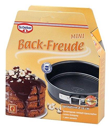 Dr. Oetker Форма для випікання роз’ємна Ø 16 см Back Freude Mini | https://grandposuda.com.ua