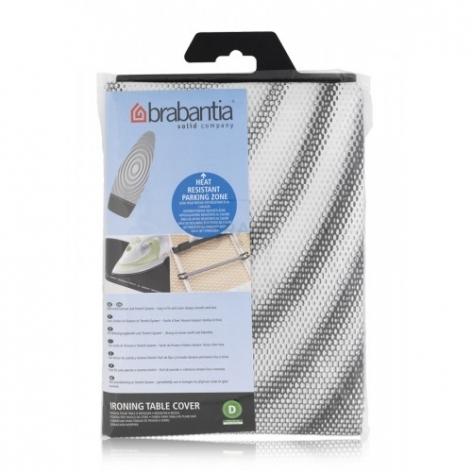 Brabantia Чохол з шаром з поролону 2 мм і з жароміцної зоною для праски, 135 x 45 см (D) Titan Oval | https://grandposuda.com.ua