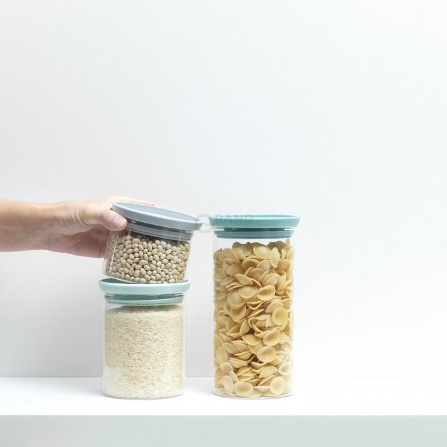 Brabantia Набір ємностей для зберігання: 0,3 / 0,7 / 1 л, 3 шт | https://grandposuda.com.ua