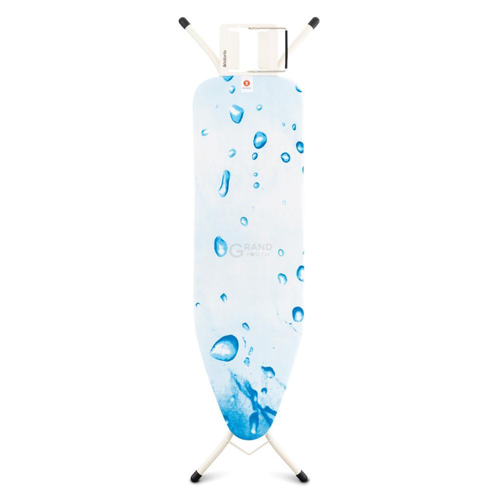 Brabantia Дошка з підставкою для парової праски 124 x 38 см (B) Ice Water | https://grandposuda.com.ua