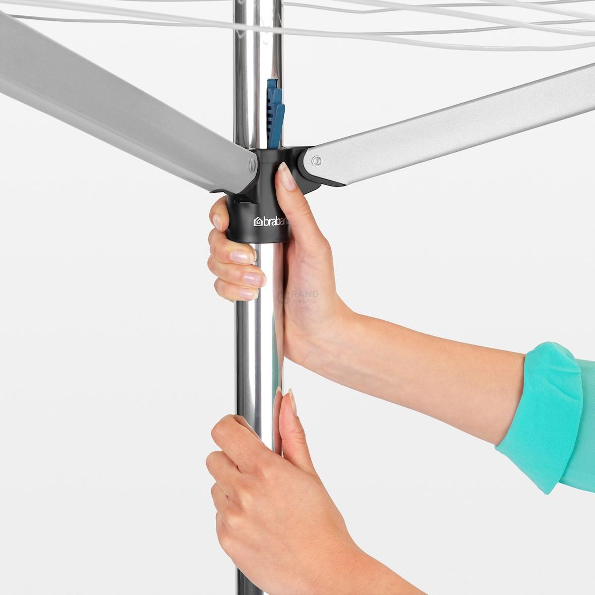 Brabantia Уличная сушилка Essential с 4 направляющими 40 м навеса | https://grandposuda.com.ua
