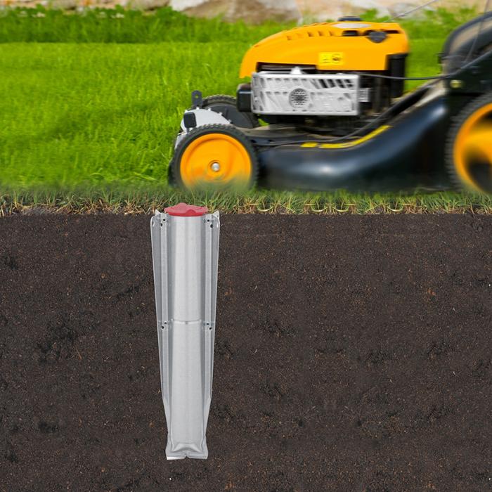 Brabantia Уличная сушилка с 4 направляющими 40 м навеса металлический анкер Topspinner | https://grandposuda.com.ua
