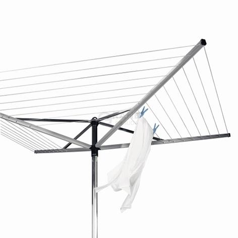Brabantia Вулична сушарка з 4 напрямними 50 м навісу металевий анкер Topspinner | https://grandposuda.com.ua