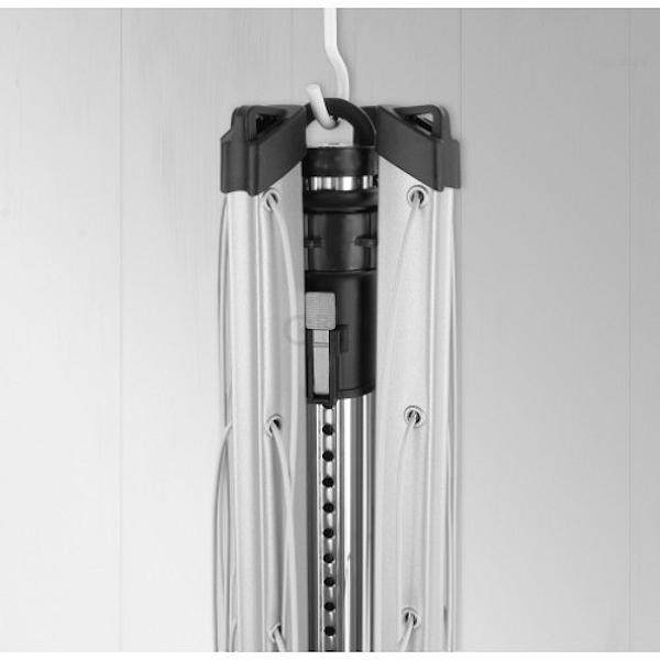Brabantia Вулична сушарка з 4 напрямними і регулюванням висоти 40 м навісу Lift-O-Matic | https://grandposuda.com.ua
