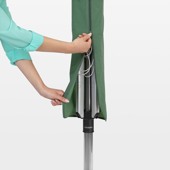 Brabantia Вулична сушарка з аксесуарами, 4 напрямними і регулюванням висоти 50 м навісу Lift-O-Matic | https://grandposuda.com.ua