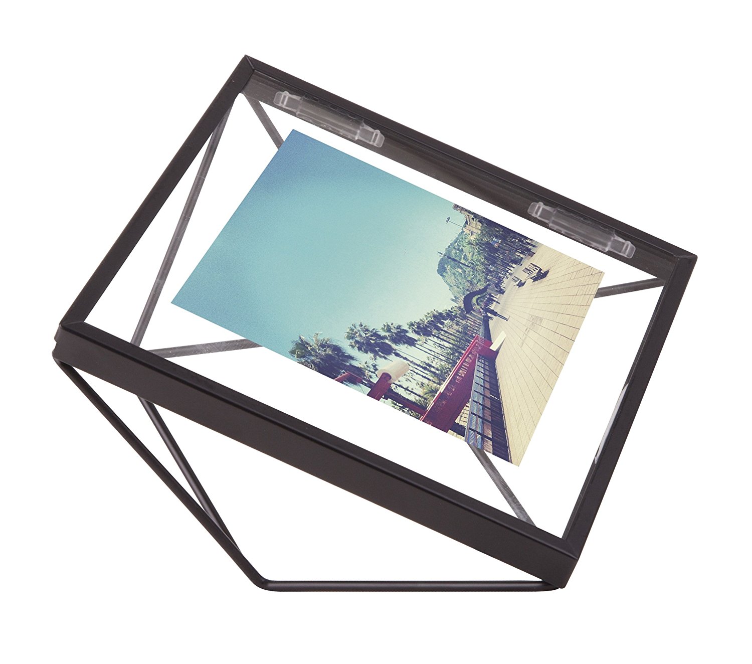 Umbra Фоторамка 15,2x15,2x7,6 см чорна Prisma Bilderrahmen | https://grandposuda.com.ua