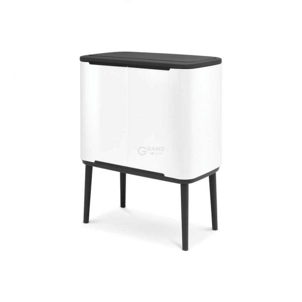 Brabantia Сміттєвий бак 36 л білий Bo Touch Bin | https://grandposuda.com.ua