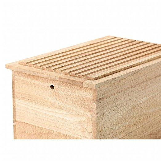 Continenta Хлібниця з кришкою, каучукове дерево 34.5 x 23 см | https://grandposuda.com.ua