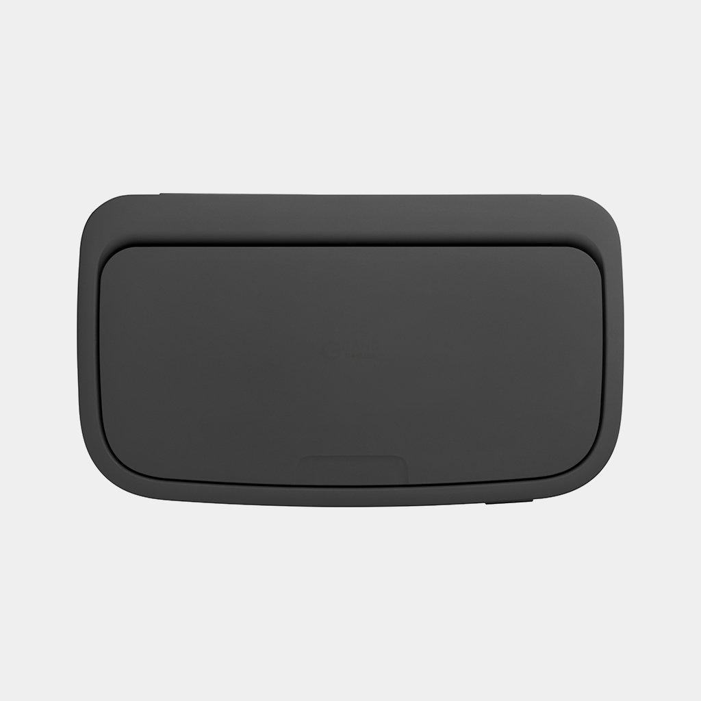 Brabantia Мусорный бак 36 л черный матовый Bo Touch Bin | https://grandposuda.com.ua