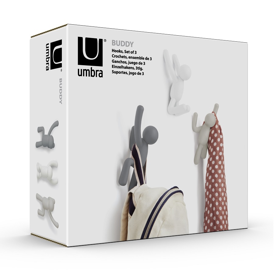 Umbra Набір гачків buddy, 3 шт. | https://grandposuda.com.ua