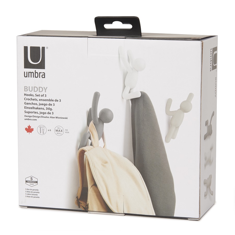 Umbra Набір гачків buddy, 3 шт. | https://grandposuda.com.ua