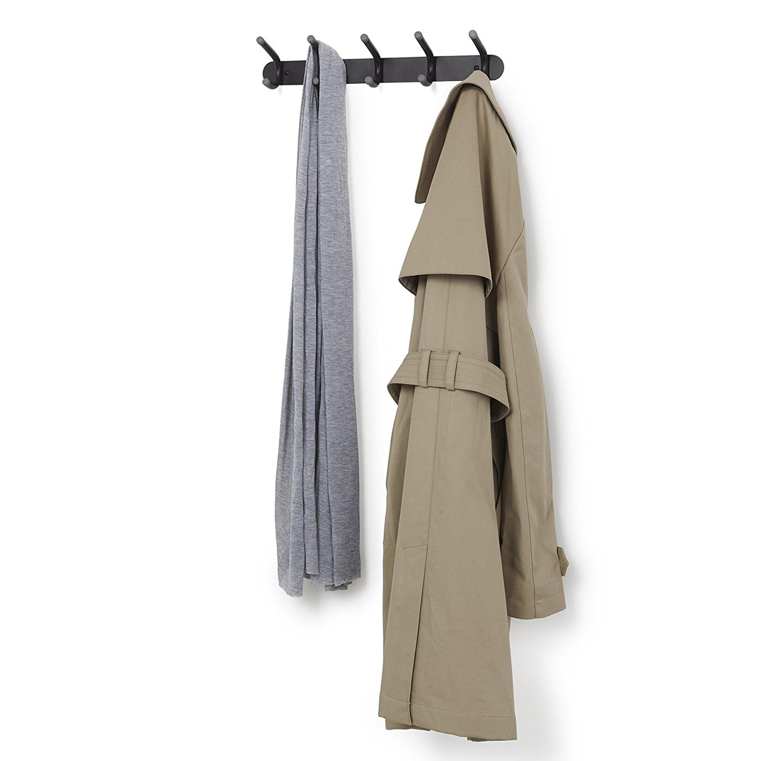 Umbra Вешалка 42x9,5x7,5 см серая Brella Wandgarderobe | https://grandposuda.com.ua