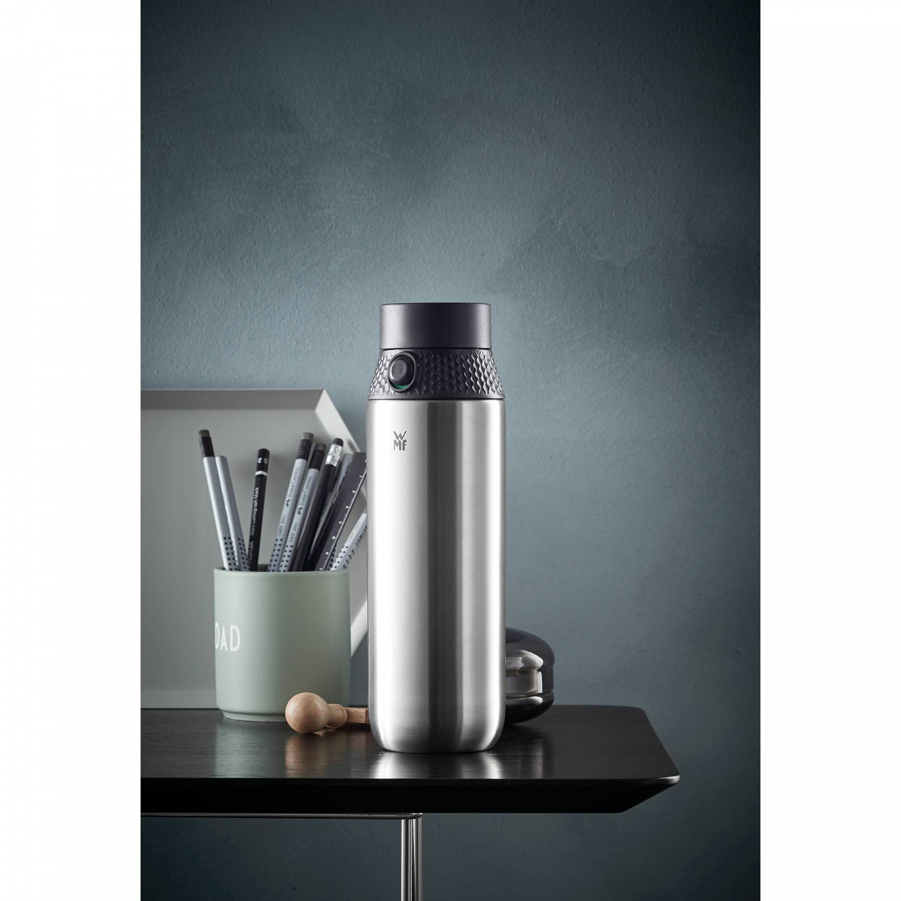WMF Пляшка для води 0,75 л, нержавеющая сталь Waterkant | https://grandposuda.com.ua