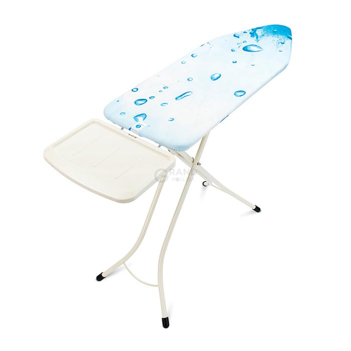 Brabantia Дошка зі стаціонарної підставкою для парової системи 124 x 45 cm (С) - 25 мм Ice Water | https://grandposuda.com.ua