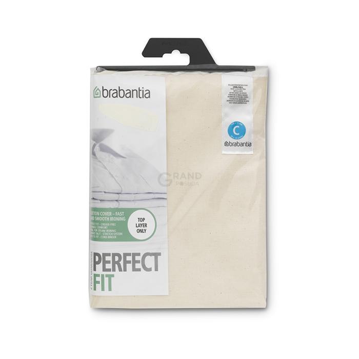 Brabantia Чехол со слоями фетра 4 мм + поролона 4 мм,124 x 45 см (С) Ecru | https://grandposuda.com.ua