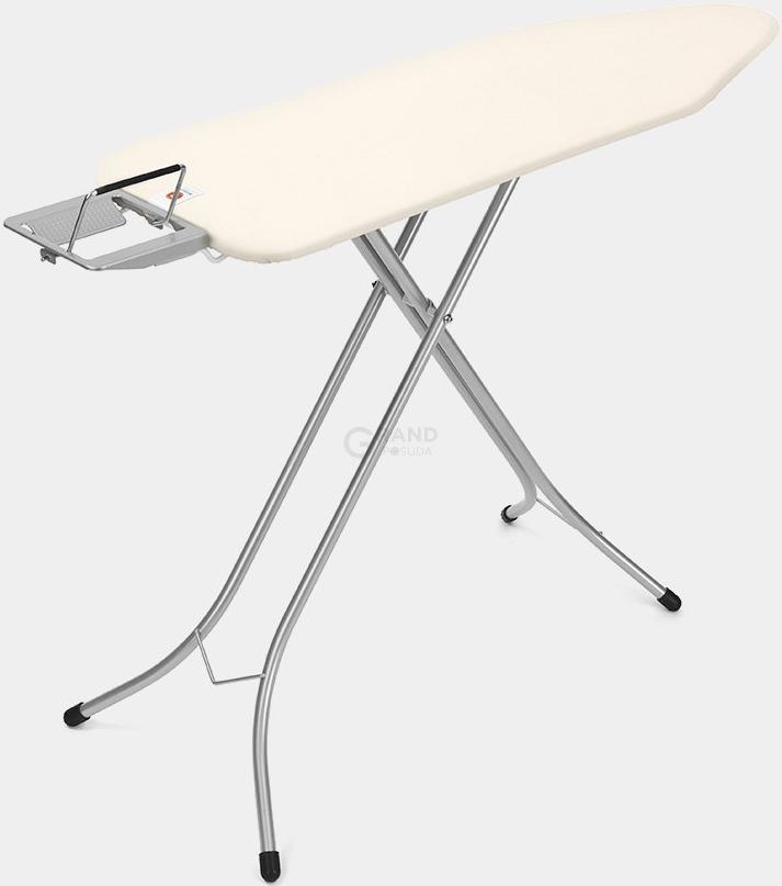 Brabantia Доска с подставкой для парового утюга 124 x 38 см (B) Ecru | https://grandposuda.com.ua