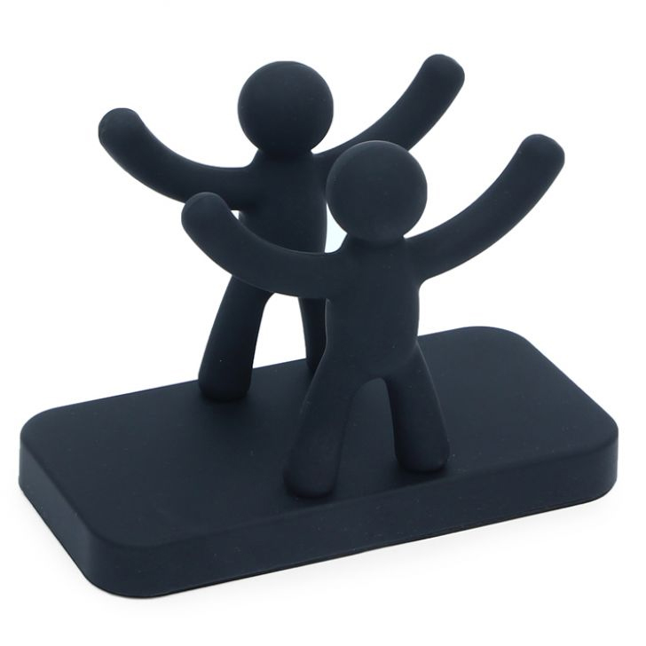Umbra Салфетница 15,5х11х7,5 см чорна Buddy | https://grandposuda.com.ua