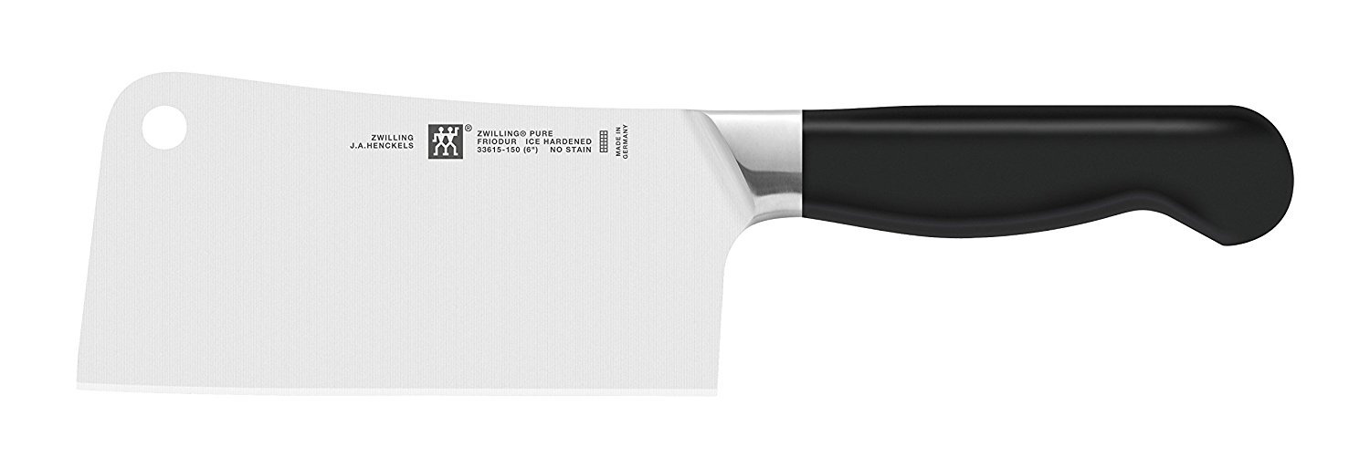 Zwilling Нож топорик шеф-повара 15 см Pure | https://grandposuda.com.ua