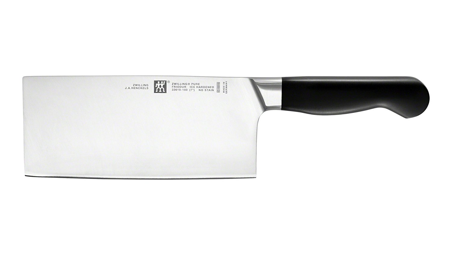 Zwilling Нож топорик китайский шеф-повара 18 см Pure | https://grandposuda.com.ua