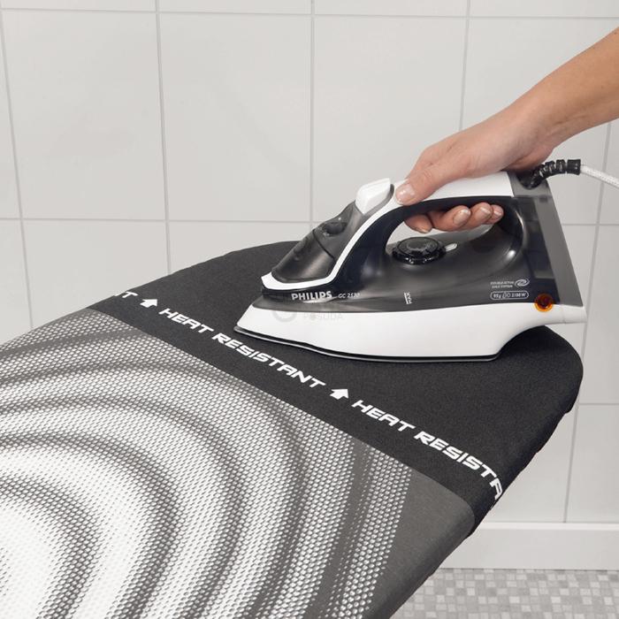 Brabantia Дошка з жароміцної зоною для праски 135 x 45 cm (D) Titan Oval | https://grandposuda.com.ua