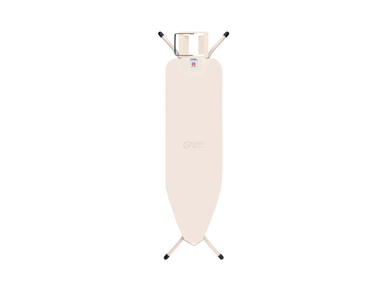 Brabantia Дошка з підставкою для парової праски 124 x 38 см (B) Ecru | https://grandposuda.com.ua